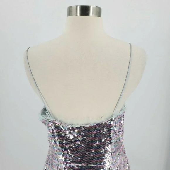 The East Order Cheyney Sequin Thin Strap Mini Dress Size Large NWOT‎ $160 - Picture 7 of 10